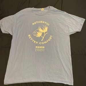 Light Blue Hanes Graphic Tee